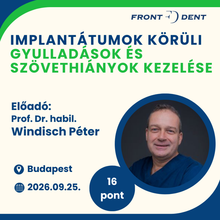 Implantátum körüli gyulladások és szövethiányok kezelése