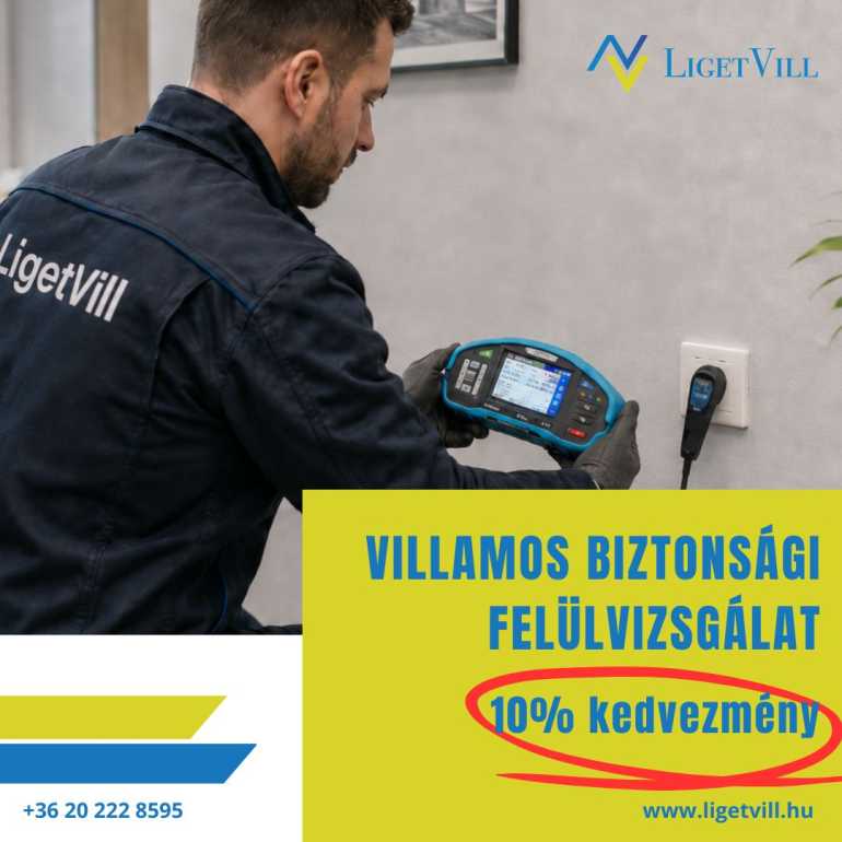 Villamos biztonsági felülvizsgálat Budapesten