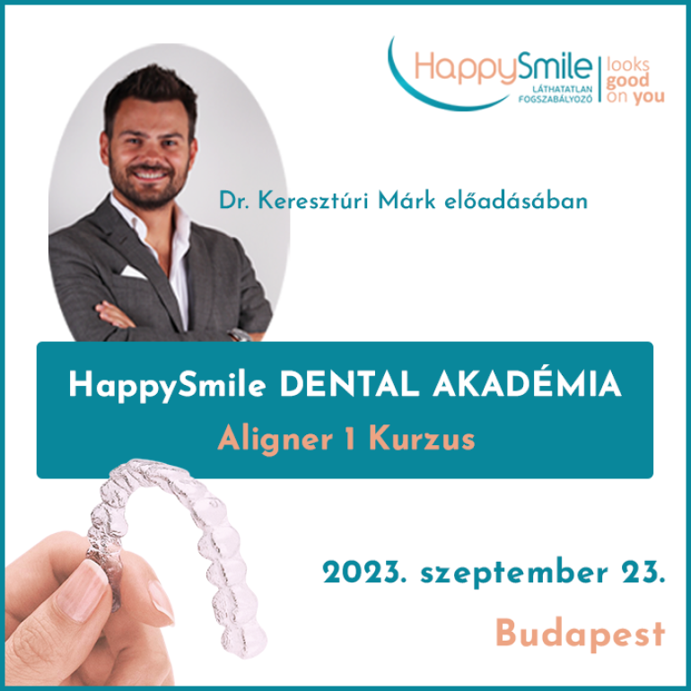 HappySmile DENTAL AKADÉMIA Aligner 1 kurzus