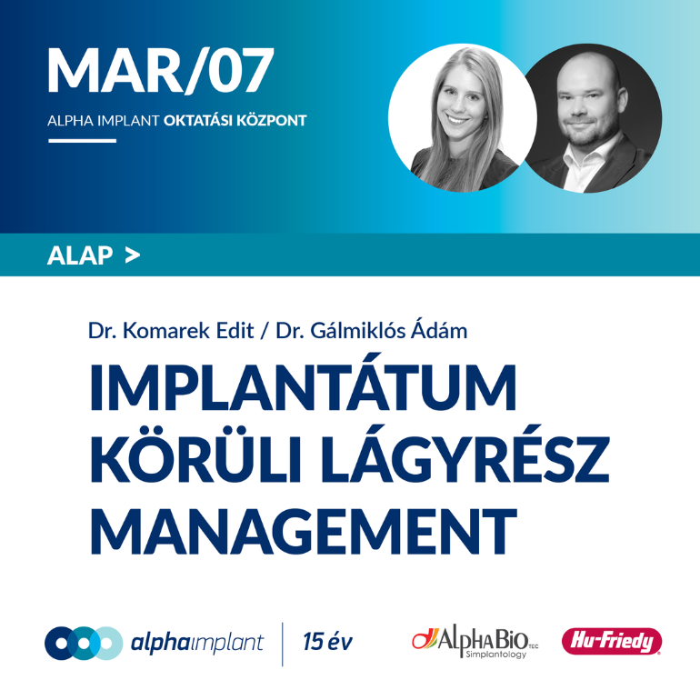 Implantátum körüli lágyrész management
