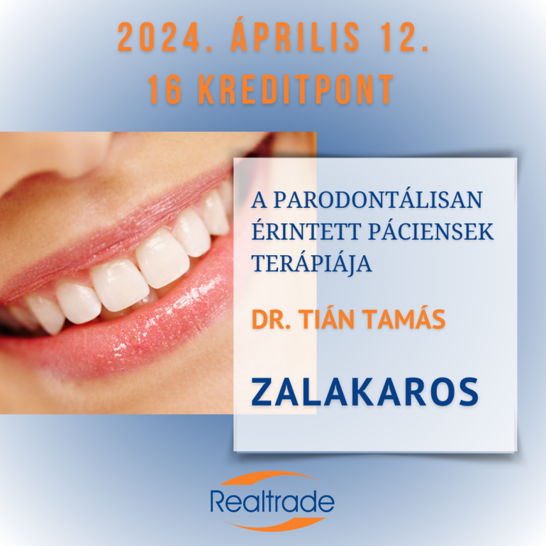 A parodontálisan érintett páciensek terápiája