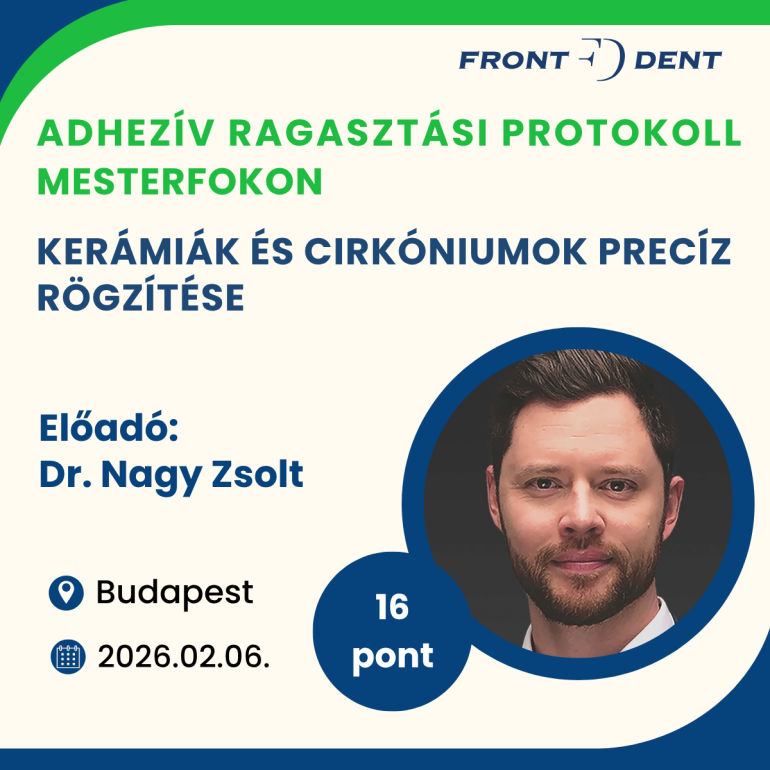 Adhezív ragasztási protokoll mesterfokon