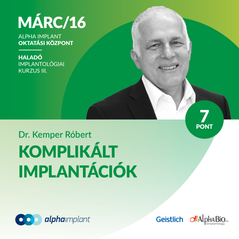 3/3 Komplikált implantációk