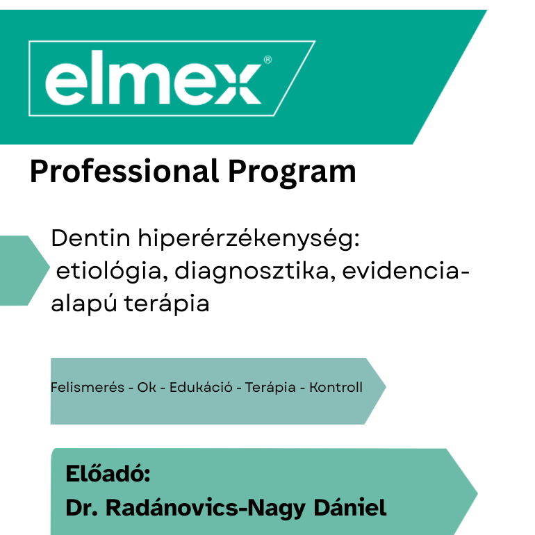 Dentin hiperérzékenység: etiológia, diagnosztika, evidencia-alapú terápia Felismerés - Ok - Edukáció - Terápia - Kontroll