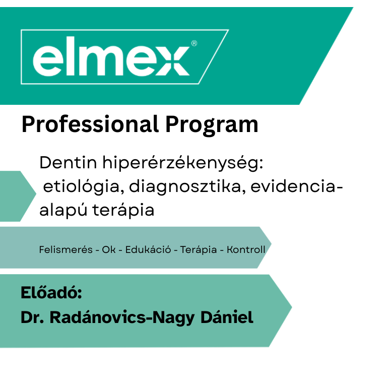 Dentin hiperérzékenység: etiológia, diagnosztika, evidencia-alapú terápia Felismerés - Ok - Edukáció - Terápia - Kontroll